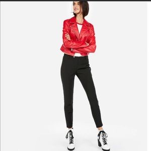 Express Skinny Midrise Dress Pants